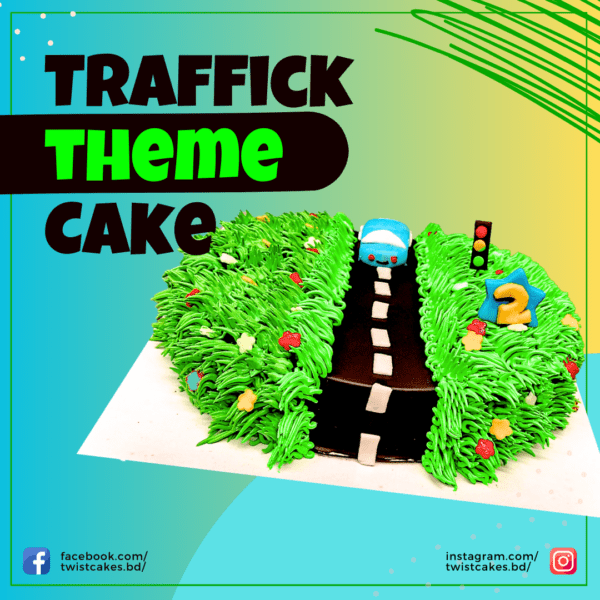 Traffic Theme Cake