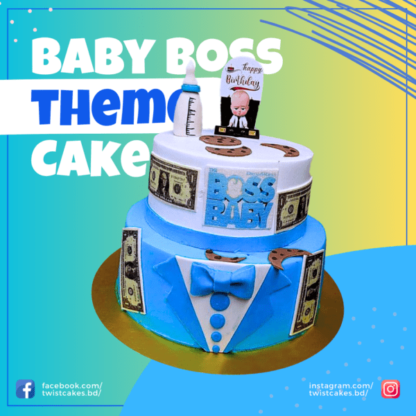 Baby Boss Theme Cake